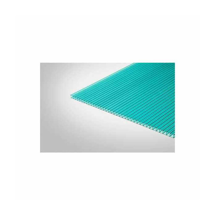 Сотовый поликарбонат 16 мм КОЛИБРИ бирюза 2100х12000 мм