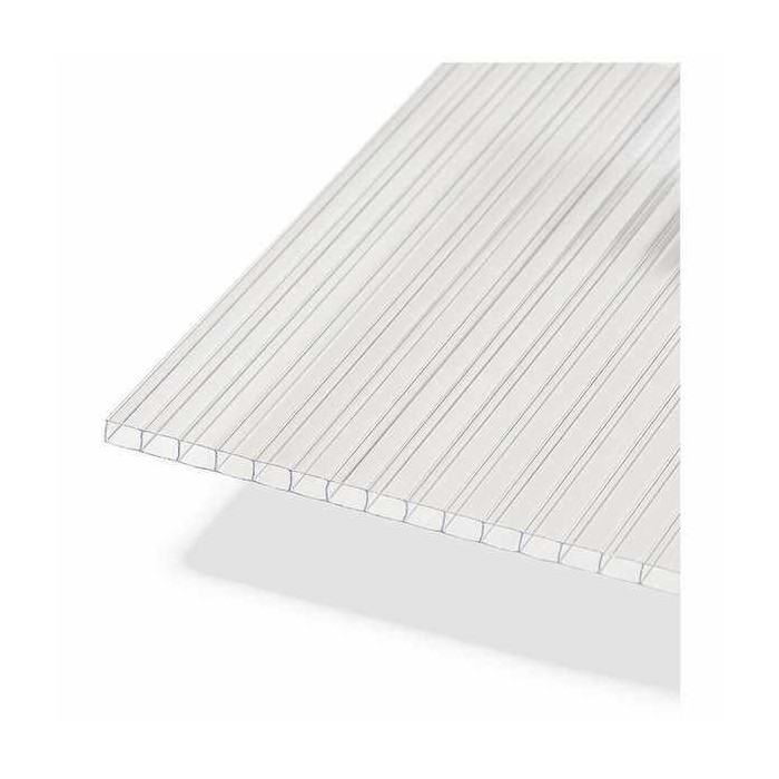 Сотовый поликарбонат 32 мм BORREX прозрачный 2100х12000 мм